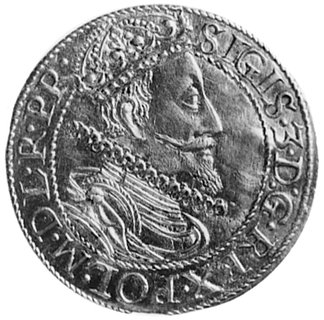 ort 1611, Gdańsk, Aw: Popiersie i napis, Rw: Herb Gdańska i napis, Kop.I.4-RR-, Gum. 1382