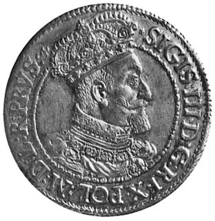 ort 1616, Gdańsk, Aw: Popiersie i napis, Rw: Herb Gdańska i napis, Kop.III.1 -R-, Gum. 1384