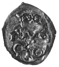 denar 1610, Poznań, Aw: Klucze, Rw: Orzeł, Kop.I.10 -RR-, Gum.1466