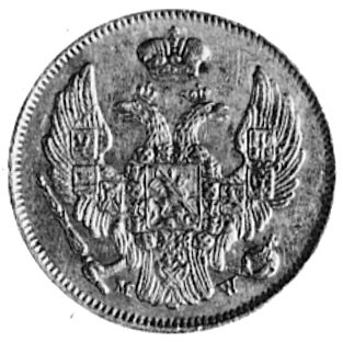 3 ruble=20 złotych 1839, Warszawa, j.w., Plage 308 R6, Fr.113(42), moneta bardzo rzadko spotykana w handlu
