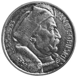 10 złotych 1933, Sobieski z napisem wypukłym PRÓ