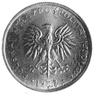 10 złotych 1987, Warszawa, wybite na tunezyjskiej monecie 5 dinarowej
