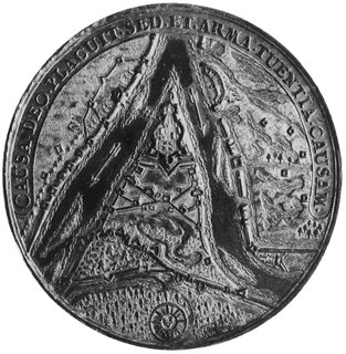 medal sygnowany Jan Höhn Junior, wybity w 1659 w