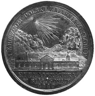 medal sygnowany X.STUCKHART.F. wybity w 1817 rok