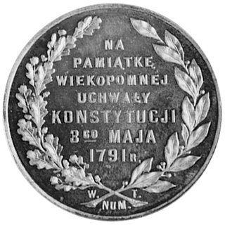 medal nie sygnowany projektu Stanisława Witkowsk