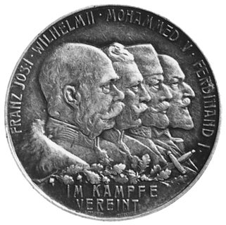 medal sygnowany L.CHR LAUER NUERNBERG,. wybity w