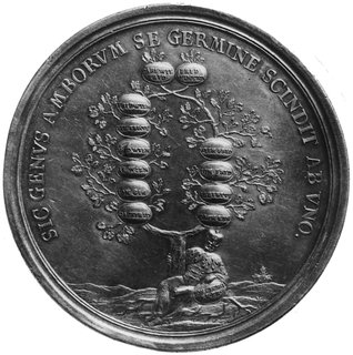 Brandenburgia- Ansbach, medal sygnowany VESTNER,