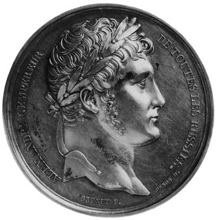 medal sygnowany BRENET F.; DU VIVIER F.; DENON D