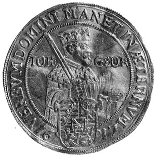 Jan Jerzy 1616-1656, 4 dukaty 1617, wybite z oka