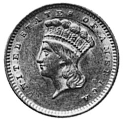 1 dolar 1856, Filadelfia, Fr.94 (11)