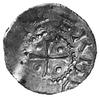 Bernhard II 1011-1059, denar, Aw: Dłoń, w otoku 
