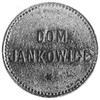 moneta zastępcza majątku Jankowice w woj. poznańskim, Aw: Napis: DOM. JANKOWICE, Rw: Nominał 10,Si..