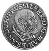 trojak 1537, Królewiec, Aw: Popiersie Albrechta i napis, Rw: Napis, Kop.1.6