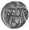 denar 1559, Królewiec, Aw: Orzeł, Rw: Litera A z