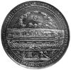 medal Jan Höhna juniora, wybity z okazji zawarcia pokoju w Oliwie 1660 r., Aw: Na pierwszym planie..