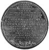 medal Jan Höhna juniora, wybity z okazji zawarcia pokoju w Oliwie 1660 r., Aw: Na pierwszym planie..