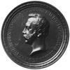 medal sygnowany J. MINHEYMER, wybity w 1857 roku