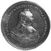 medal nie sygnowany wybity w 1742 roku z okazji koronacji carycy Elżbiety w Moskwie, Aw: Popiersie..