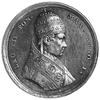 medal sygnowany G. CERBARA wybity w 1824 roku, Aw: Popiersie Leona XII i napis, Rw: Napis w wieńcu..