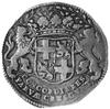 30 stuivers 1689, Utrecht, Aw: Ukoronowana tarcza herbowa trzymana przez lwy, Rw: Siedem tarczherb..