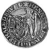 Henryk Juliusz 1598-1613, talar 1602, Aw: Dziki mąż trzymający tarczę herbową, w otoku napis, Rw: ..