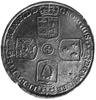Jerzy III (jako król Anglii) 1714-1727, talar 1723, Aw: Cztery tarcze herbowe ułożone w krzyż, w o..