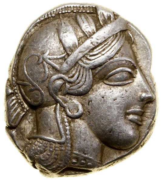Tetradrachma, ok. 454–404 p.n.e., Ateny