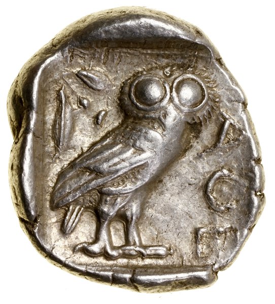 Tetradrachma, ok. 454–404 p.n.e., Ateny