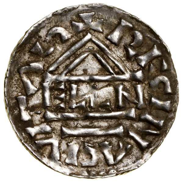 Denar, bez daty (985–995), Ratyzbona, mincerz Al