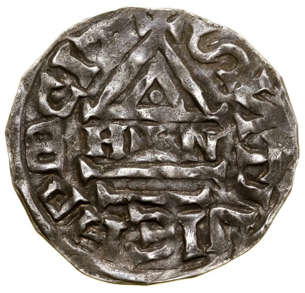 Denar czeski (naśladownictwo denara bawarskiego)