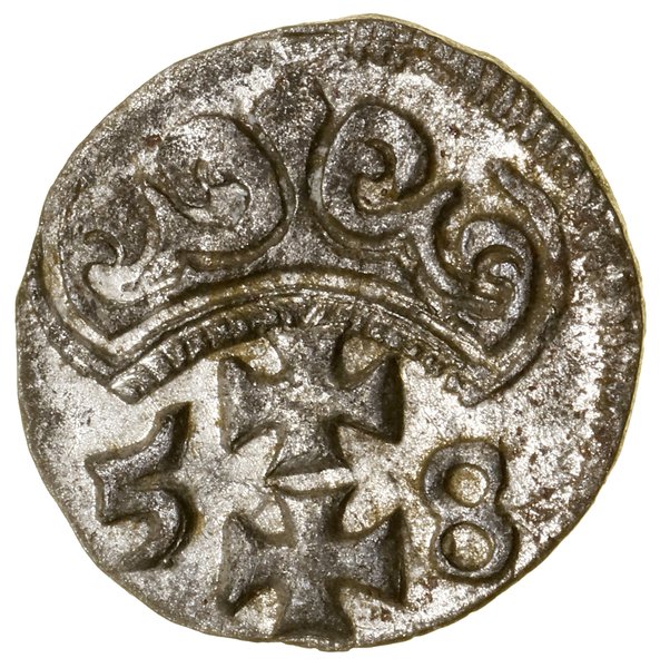 Denar, 1558, Gdańsk
