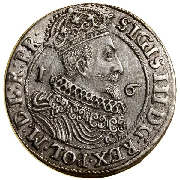 Ort, 1626, Gdańsk; na awersie końcówka legendy P