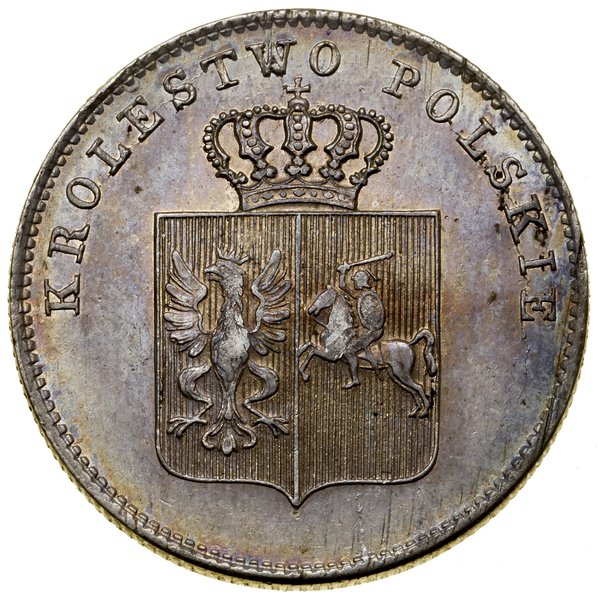 2 złote, 1831 KG, Warszawa; odmiana z kropką po 