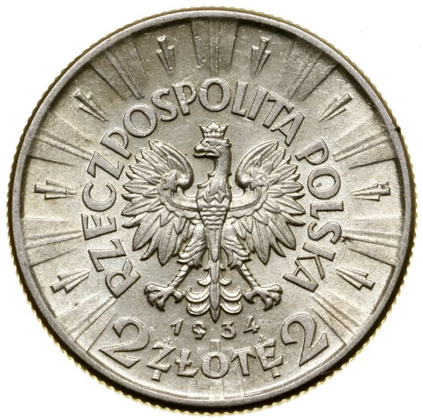 2 złote, 1934, Warszawa