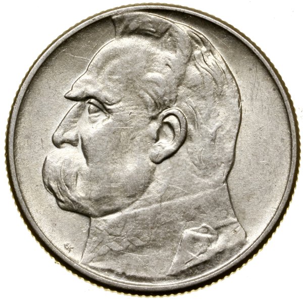 2 złote, 1934, Warszawa; Józef Piłsudski; Kop. 2