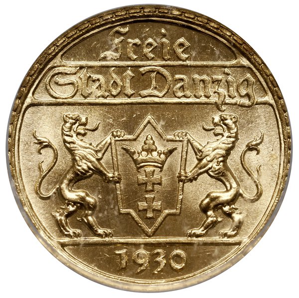 25 guldenów, 1930, Berlin; Posąg Neptuna; CNG 52