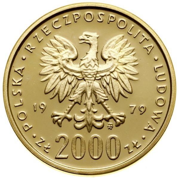 2.000 złotych, 1979, Warszawa; Mieszko I (960–99