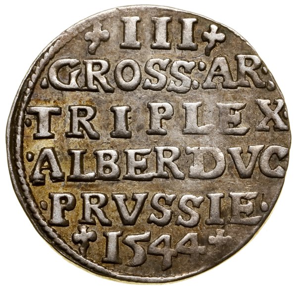 Trojak, 1544, Królewiec