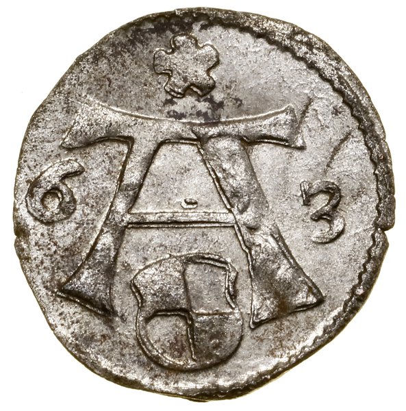 Denar, 1563, Królewiec