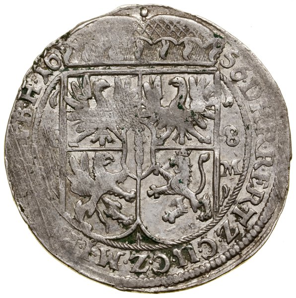 Ort, 1656, Królewiec; odmiana z nominałem 1 – 8 
