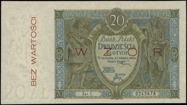 20 złotych, 1.03.1926