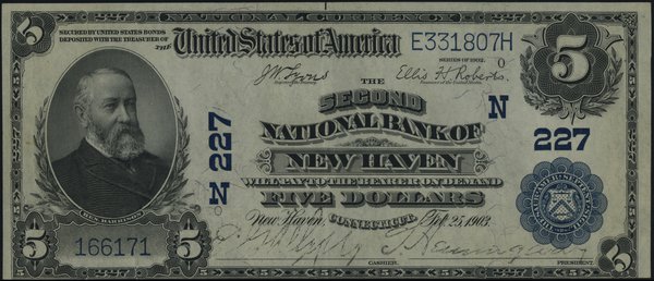 5 dolarów, 25.02.1903