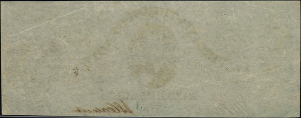 5 dolarów, 13.03.1862; seria D, numeracja 26251,