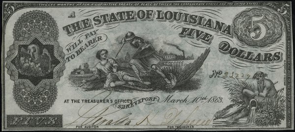 5 dolarów, 10.03.1863