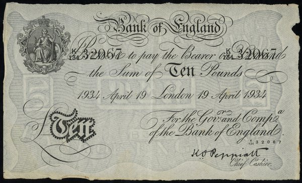 10 funtów, 19.04.1934