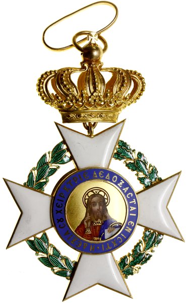 Krzyż Komandorski Orderu Zbawiciela; Krzyż malta