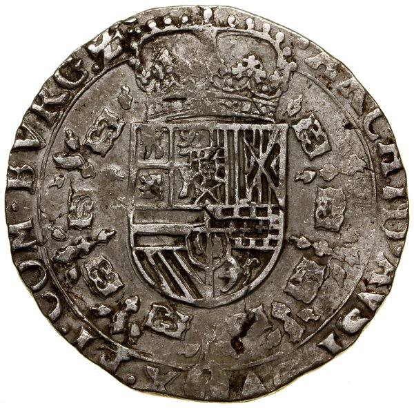 1/2 patagona, 1634, Dole; znak inicjalny na awer