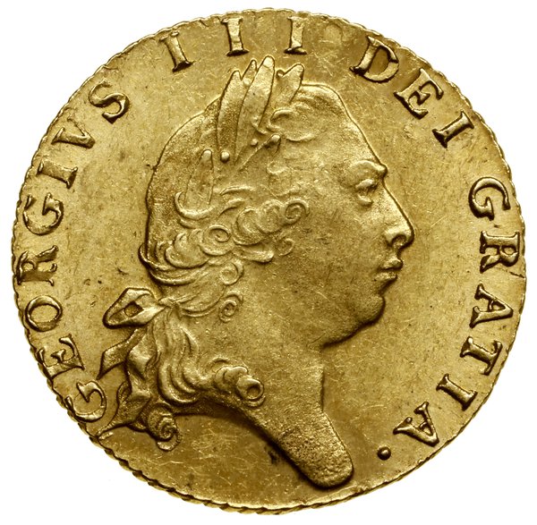 1/2 gwinei, 1797, Londyn; Fr. 362, KM 608, S. 37