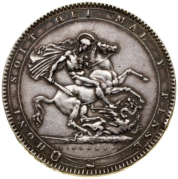 1 korona, 1819, Londyn