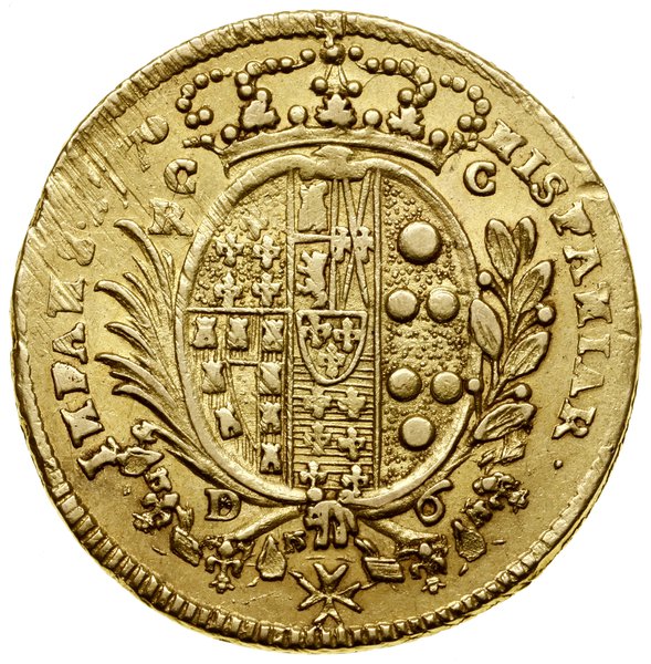 6 ducati (dukatów), 1770, Neapol; CNI XX/574/76,